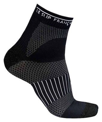Chaussettes Raidlight x Le Slip Français Marathon Noir