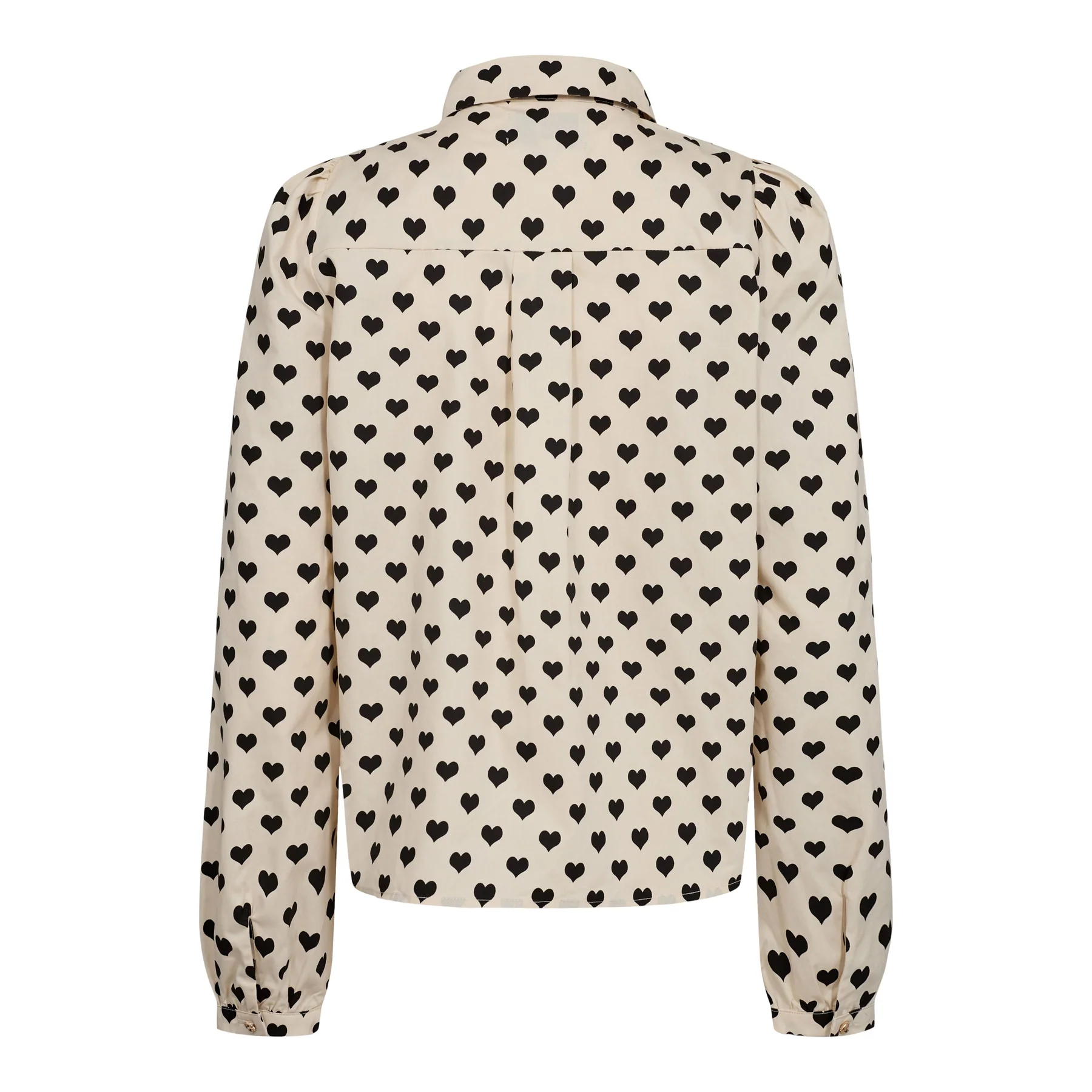 Liberte Flora-Ls-Blouse black heart