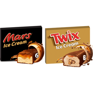 Mars & Twix ijs