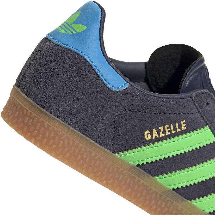 ADIDAS ORIGINALS Sneakers 'GAZELLE' navy azuur groen