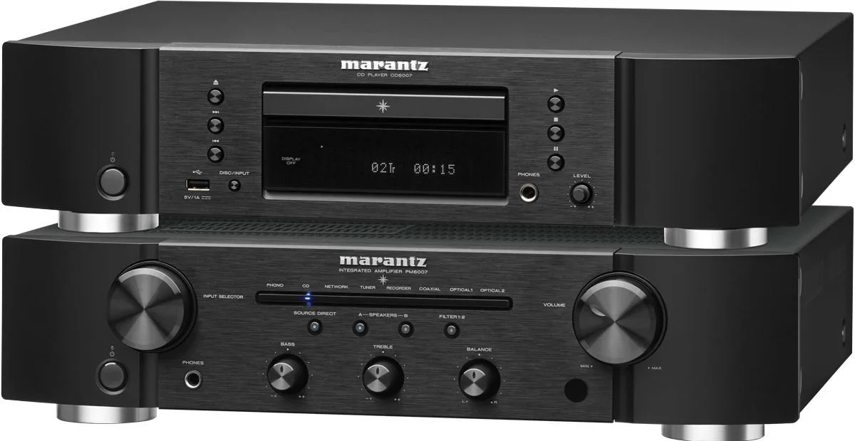 Marantz PM-6007   CD-6007 Noir Chaînes hi-fi composées