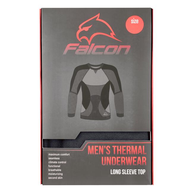 Falcon Thermoshirt Heren Antraciet XL