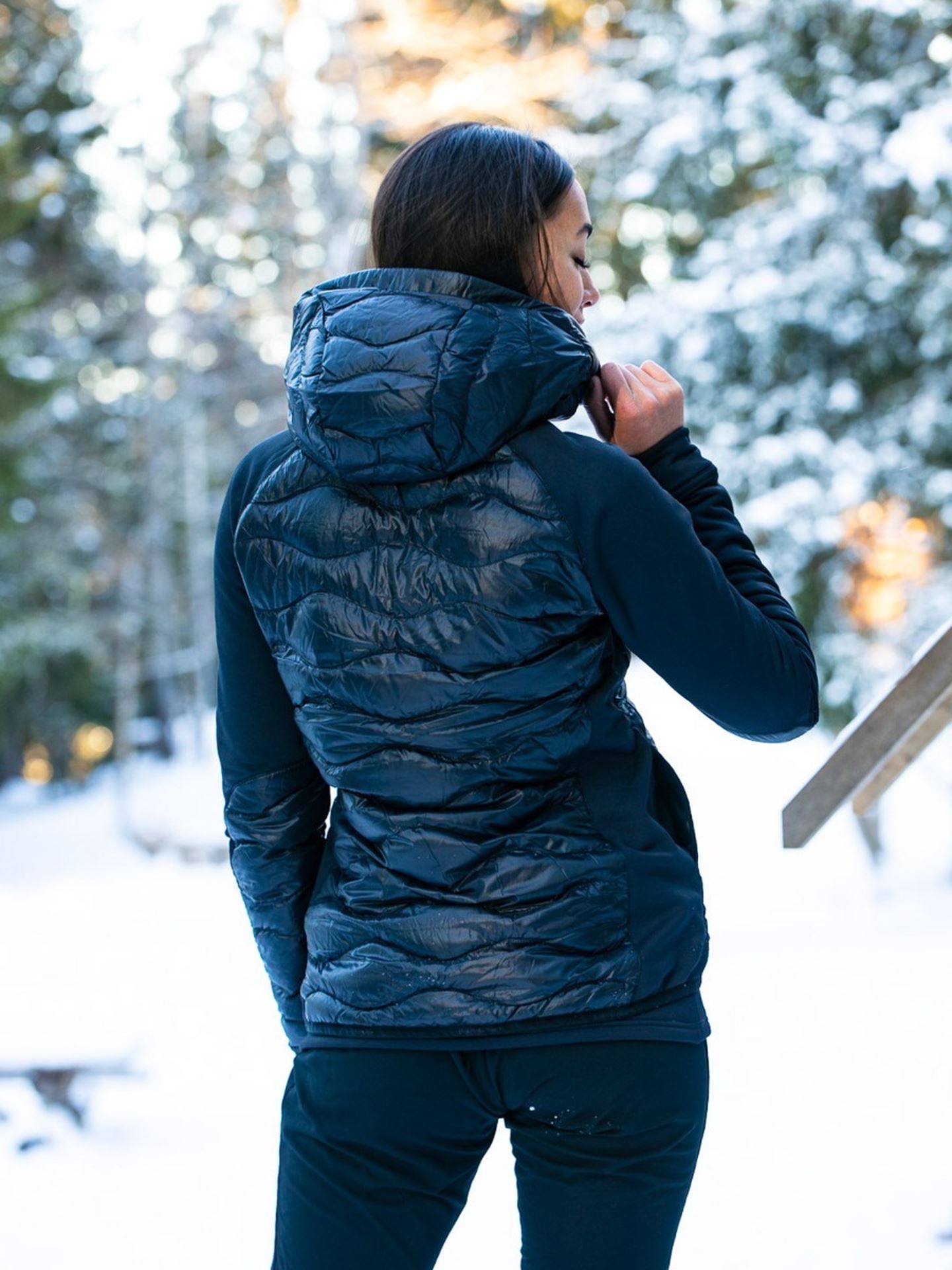 Helium Hybrid Hood Jacket