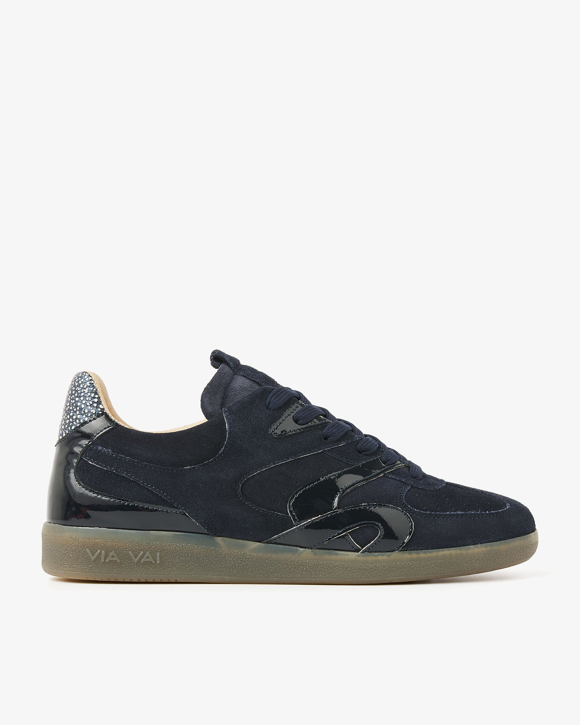 VIA VAI blauwe dames sneakers Nilla Macy