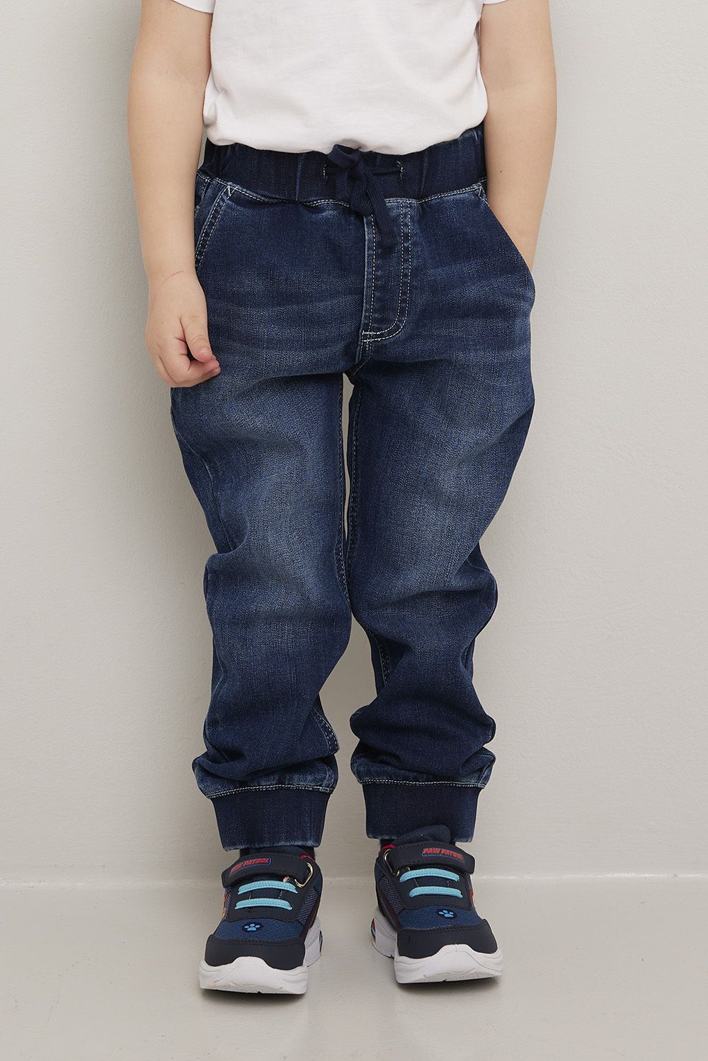 Denim joggers