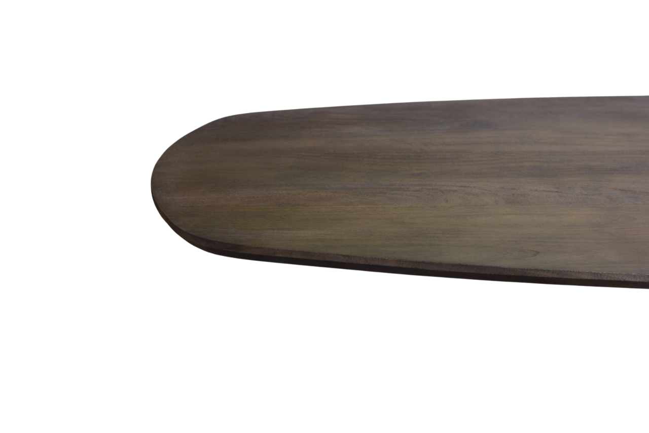Eettafel Berlijn deens ovaal 240cm