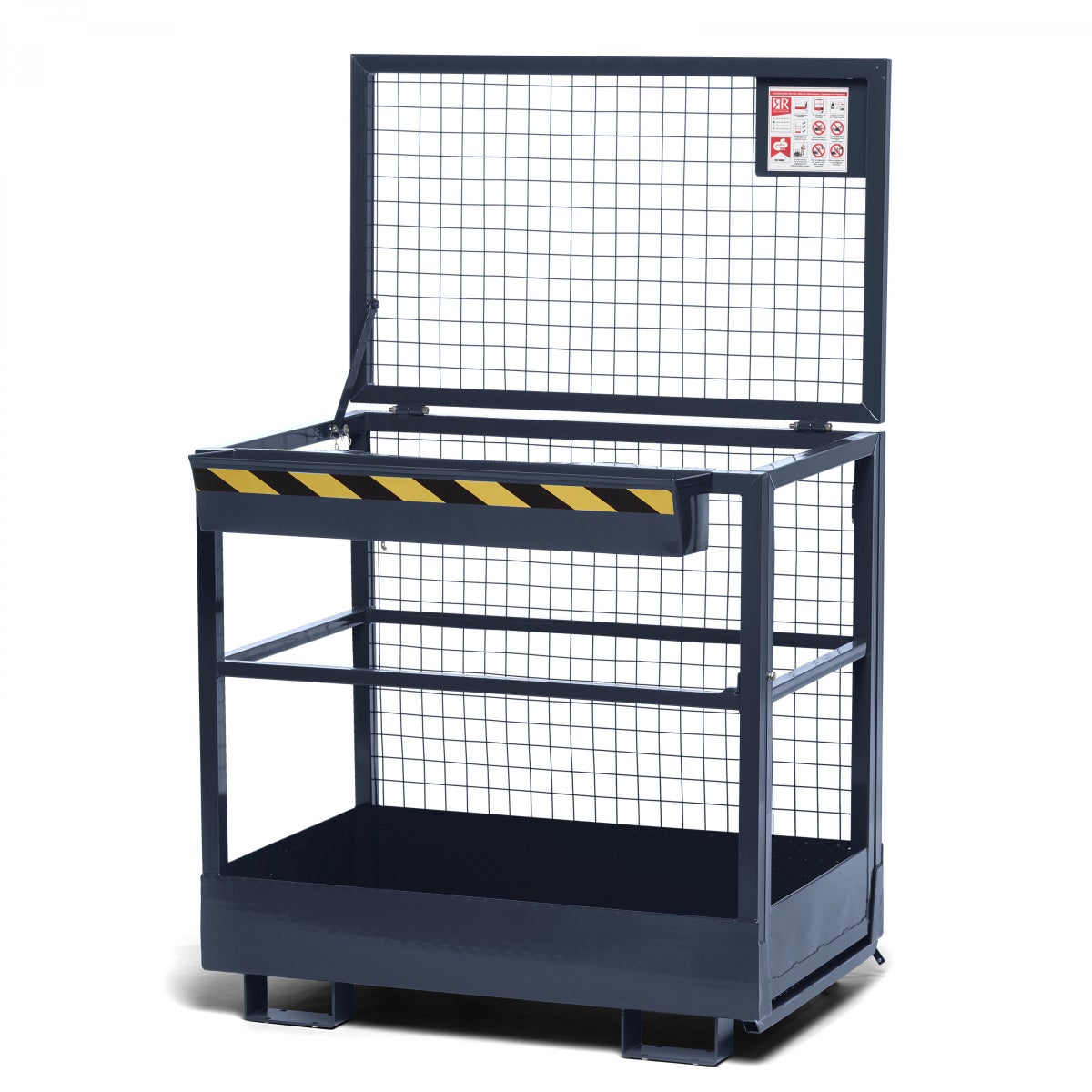 RR Industrietechnik werkmand type RAK 1200x800x1910mm RAL 7016 antracietgrijs