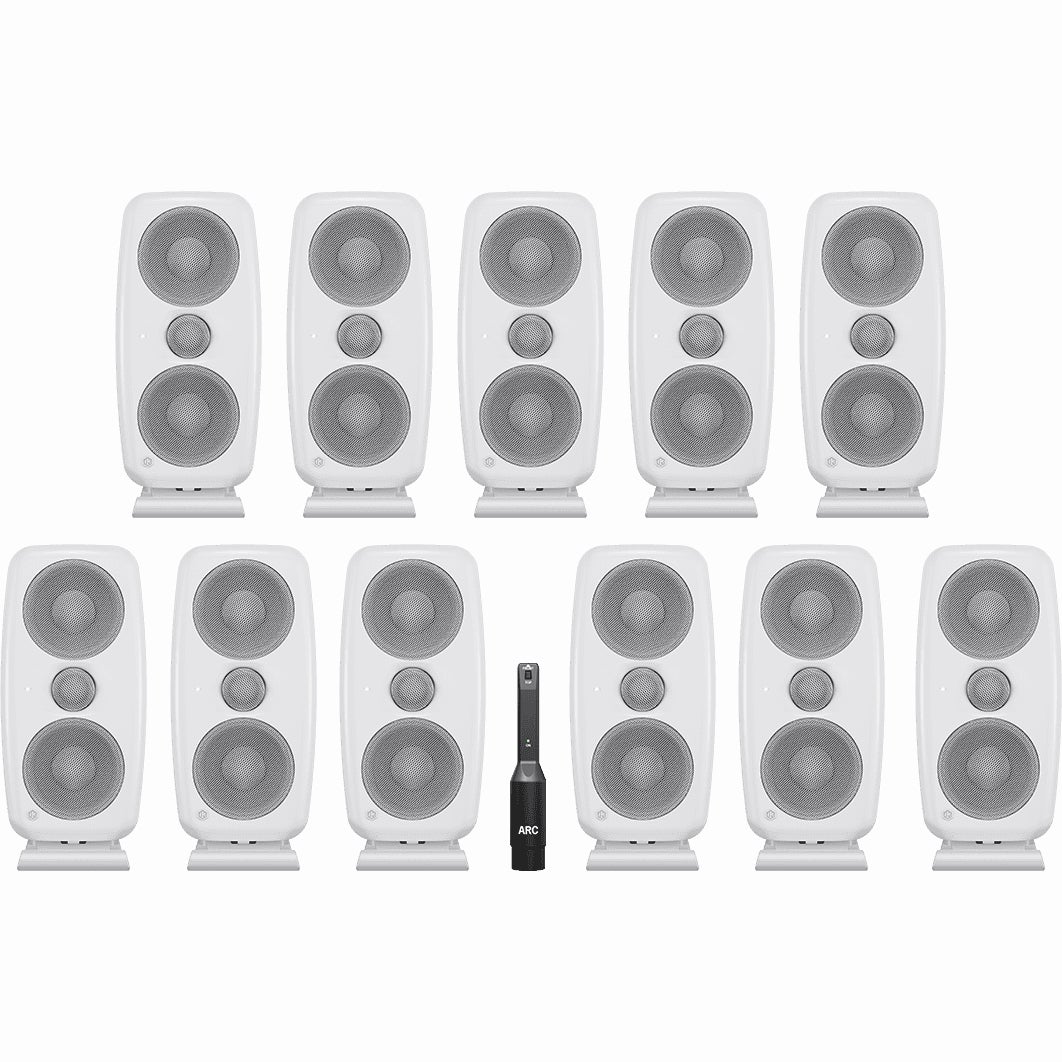 IK Multimedia iLoud MTM MK II Immersive Bundle White studiomonitor (set van 11)