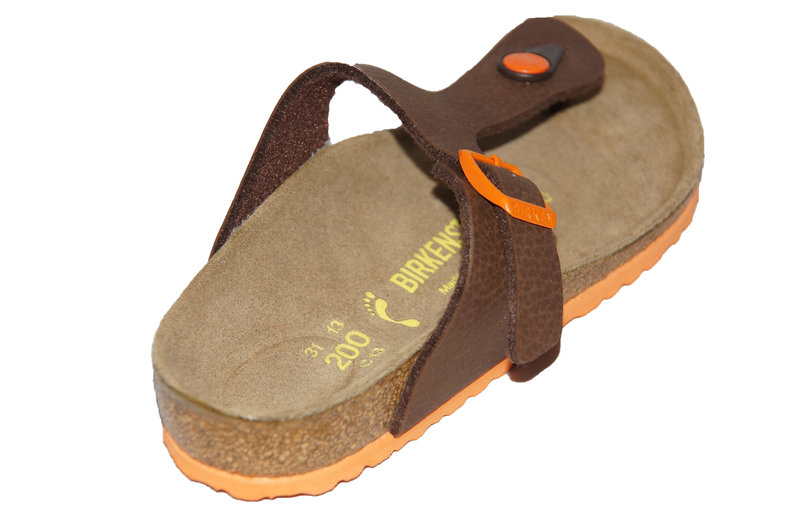 Birkenstock Gizeh Kids Desert Sail Brown