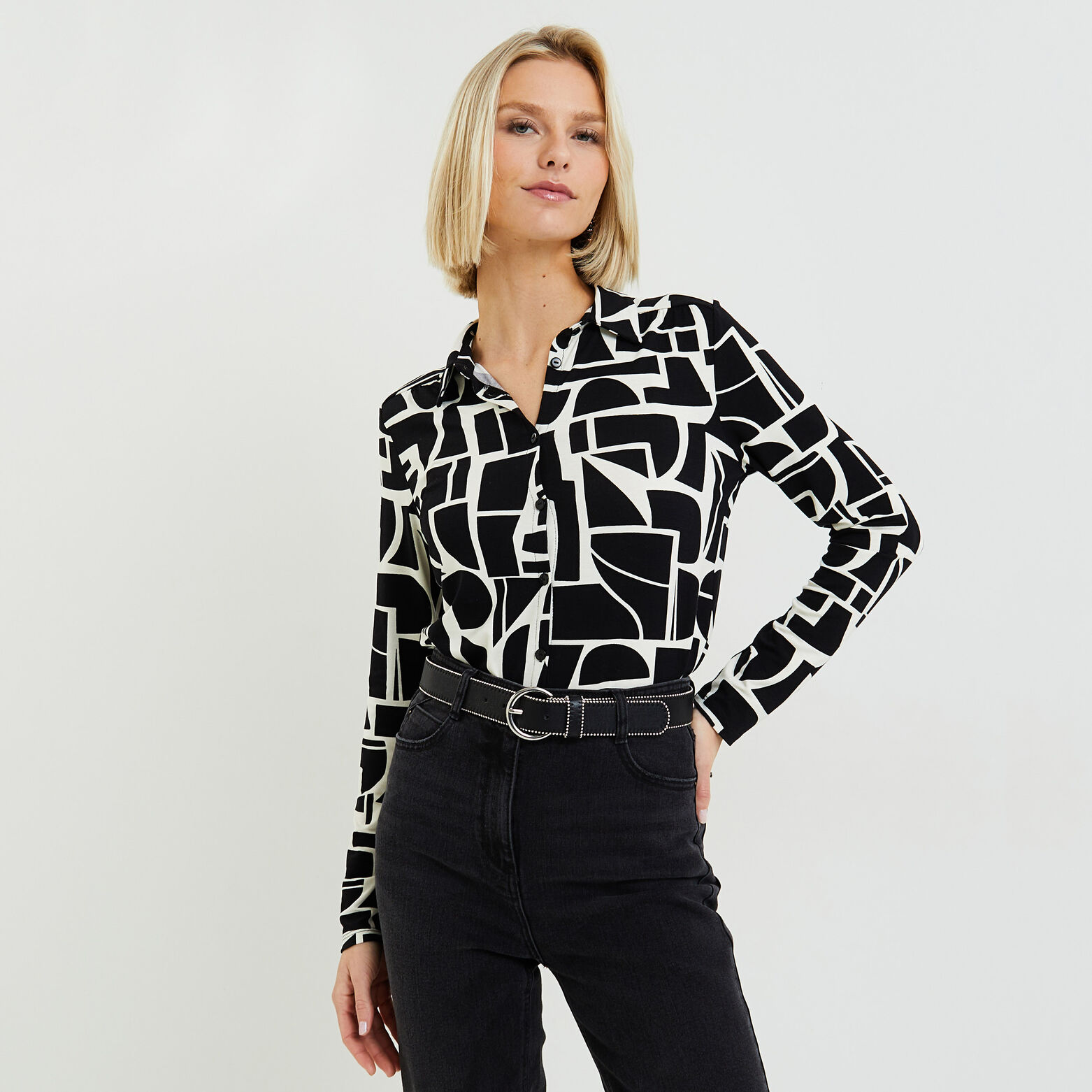 Chemise graphique femme