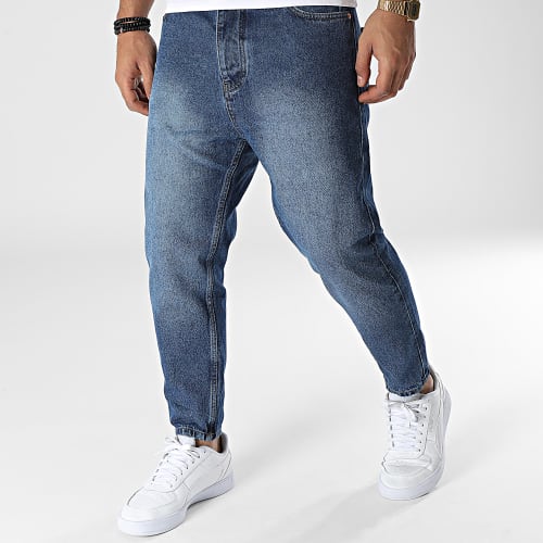 Jean Relaxed Fit B7439 Bleu Brut