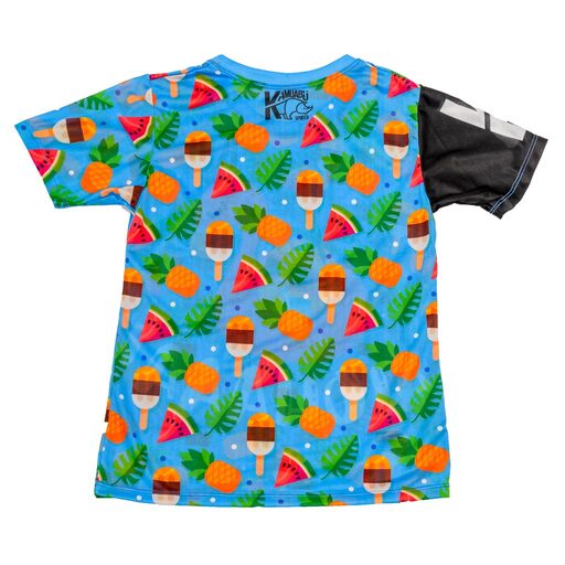 Camiseta de corrida Kamuabu Aloha Pienapple
