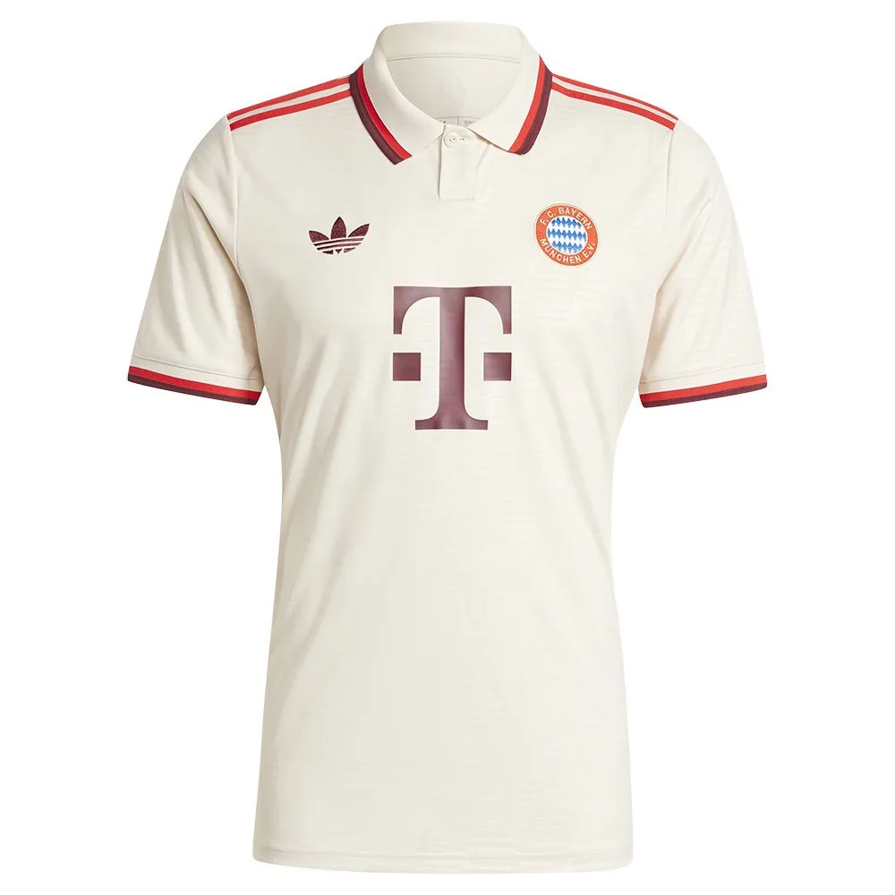 adidas FC Bayern Munich 3 Stripes 24/25 Drittes kurzarm-T-shirt