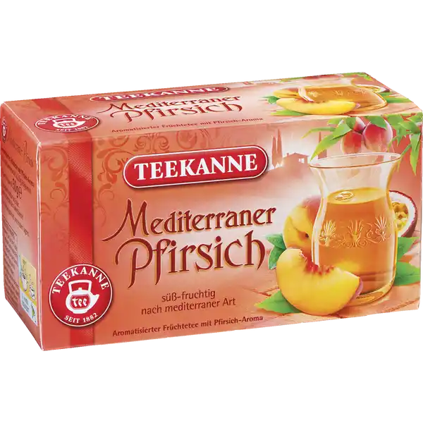 Früchtetee Mediterraner Pfirsich