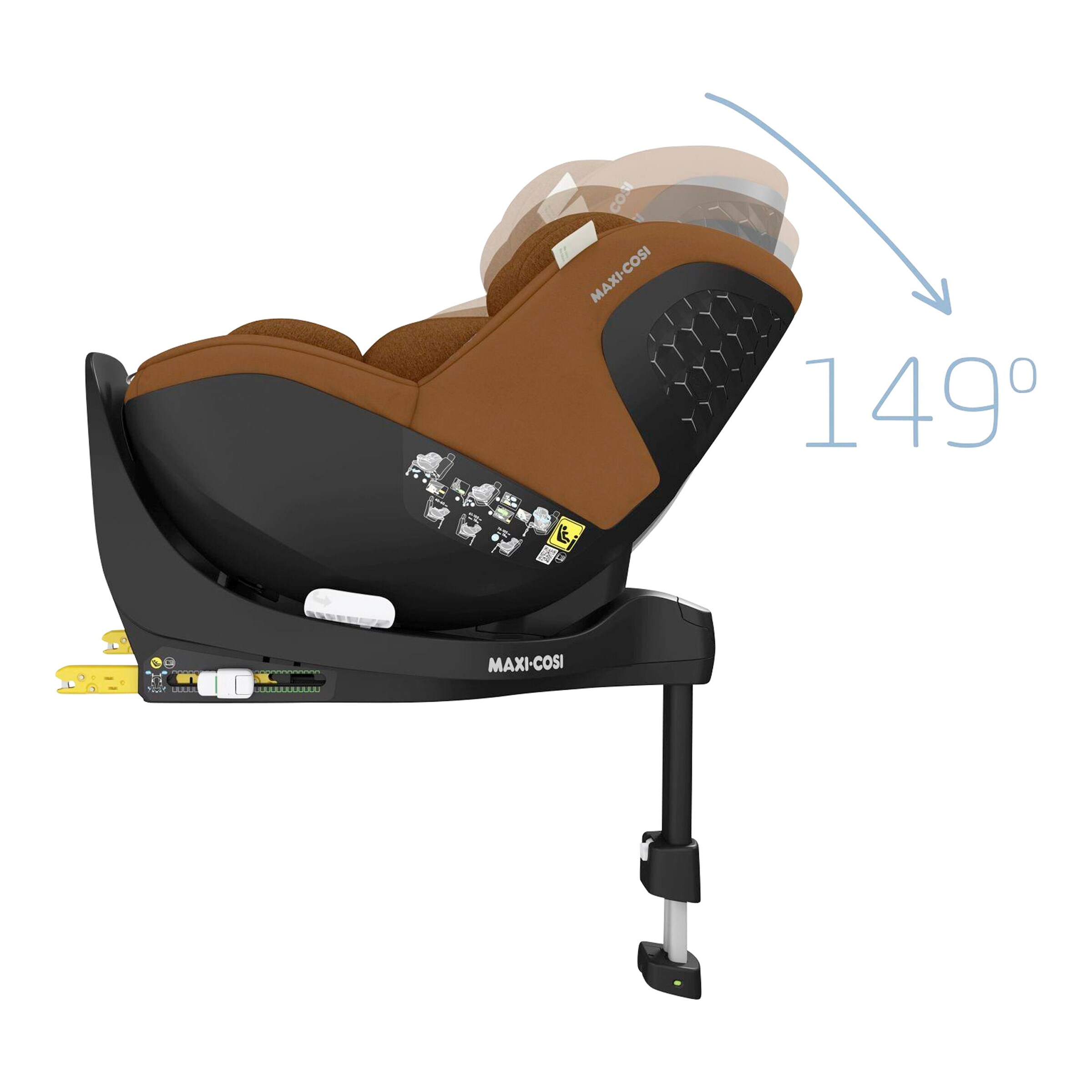 Maxi-Cosi Kindersitz Mica Pro Eco i-Size authentic cognac