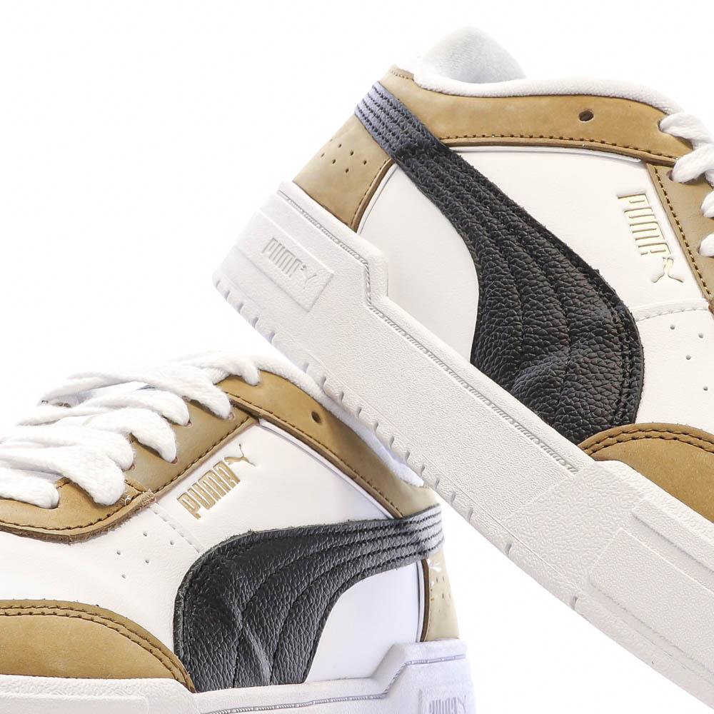 Puma Baskets Blanc/Marron Homme PUMA Pro Sport