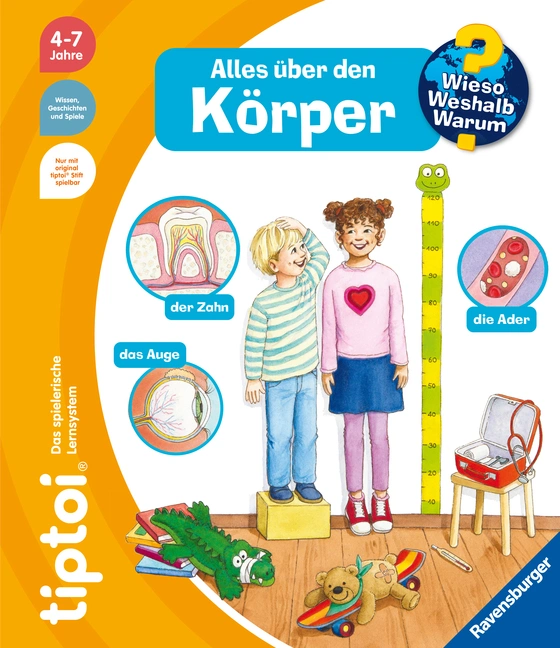 Alles über den Körper / Wieso? Weshalb? Warum? tiptoi® Bd.26