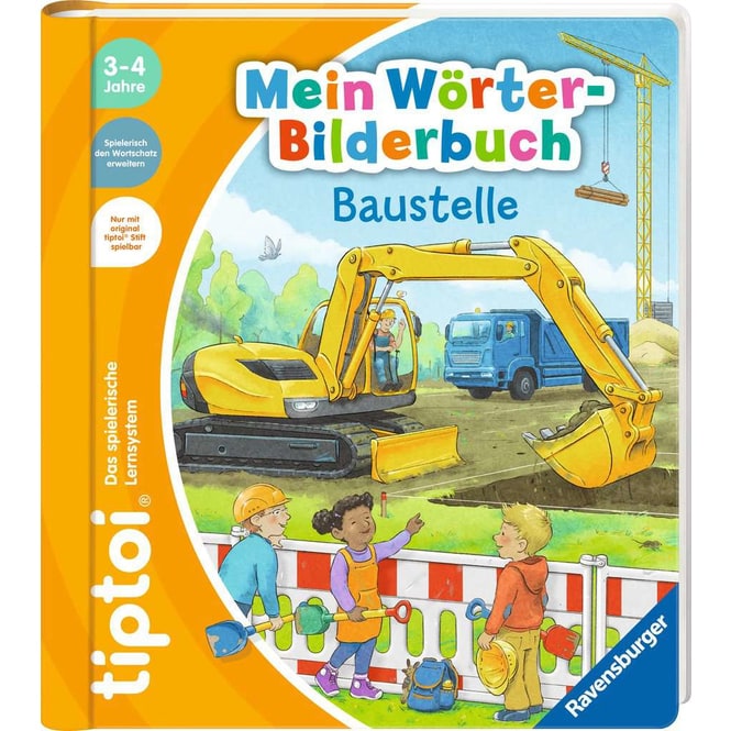tiptoi® Buch - Mein Wörterbilderbuch - Baustelle