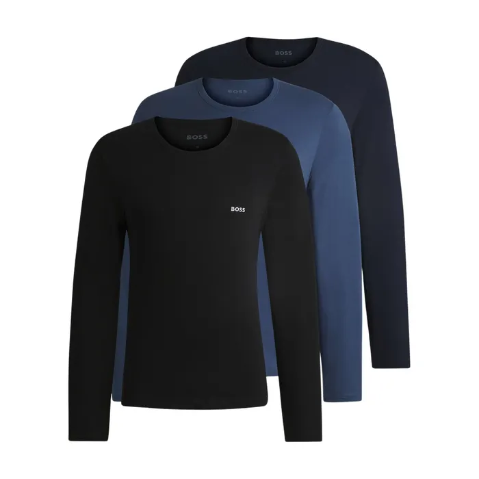 Boss LS Shirts Heren (3-pack)