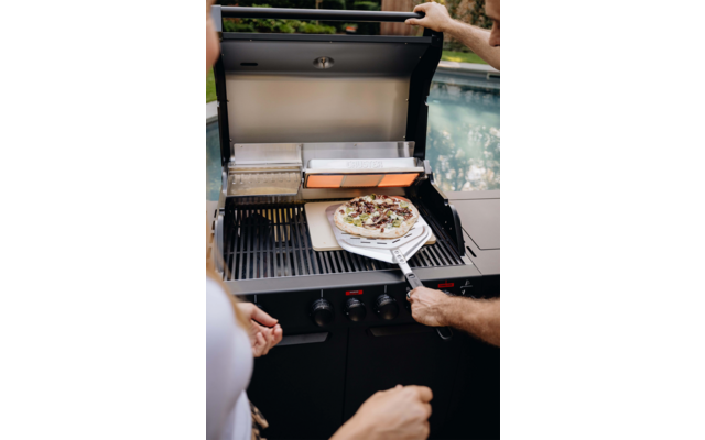 Enders Pizzaschaufel XL aus Aluminium 75 cm teilbar