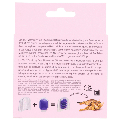 360° Veterinary Care Cat Pheromone Diffuser Starter Kit 6ml