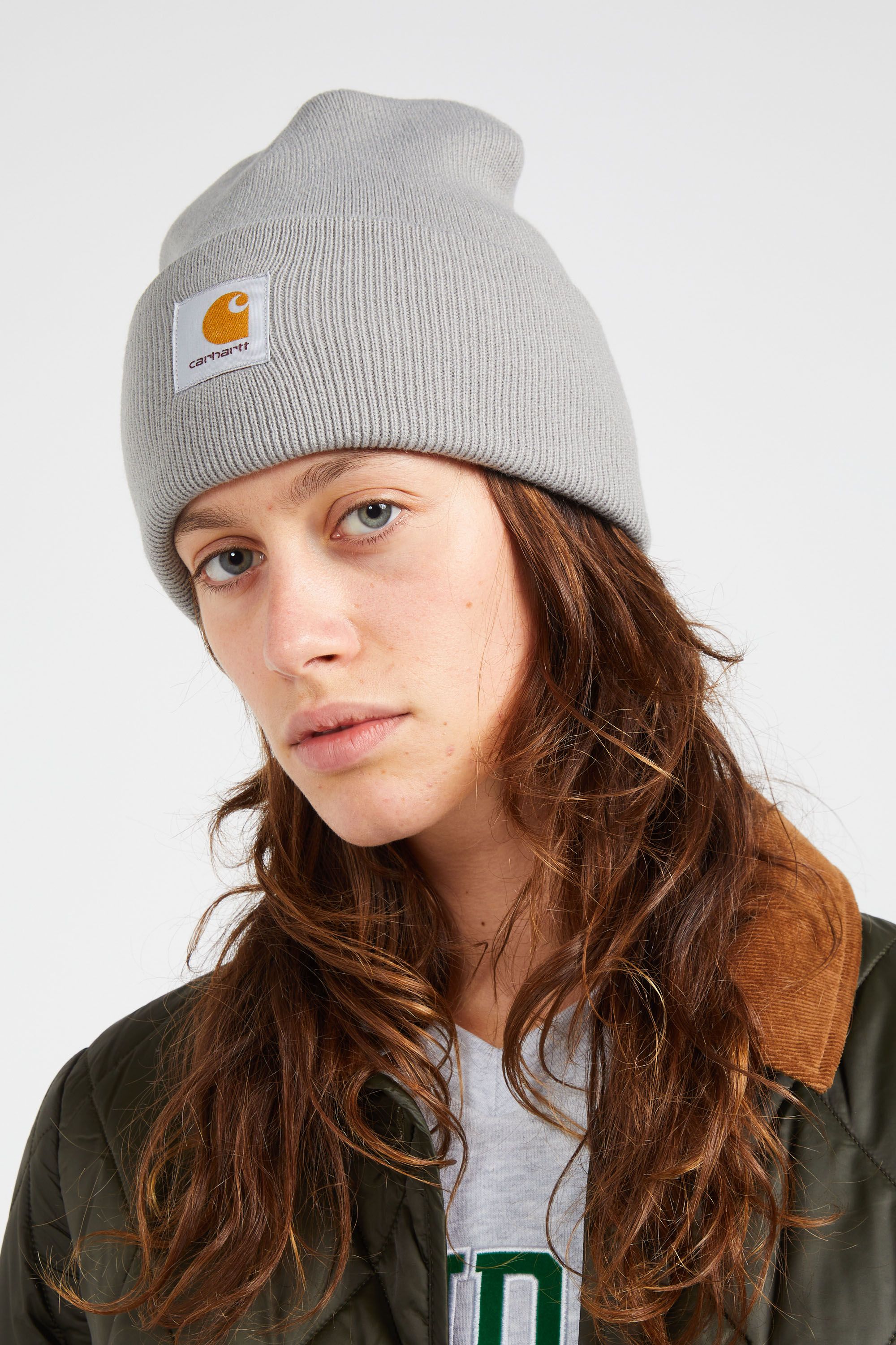 CARHARTT WIP Bonnet ACRYLIC WATCH Gris