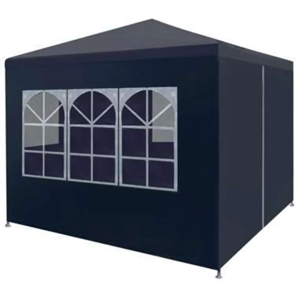 VIDAXL Partytent 3x3 m blauw