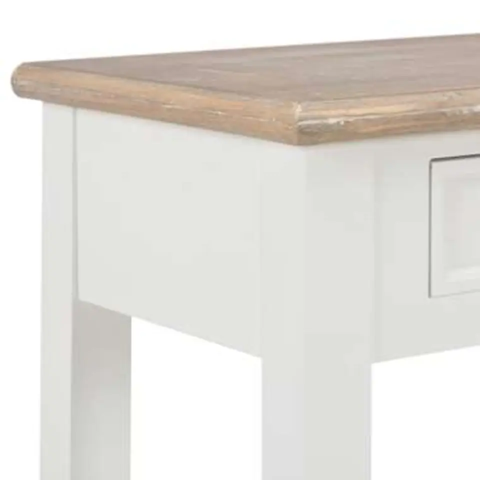 vidaXL - Wandtafel - Wit - Hout