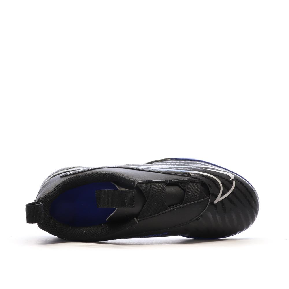 Nike Chaussures de Foot Noir/Bleu Junior Nike Phantom GX Academy TF