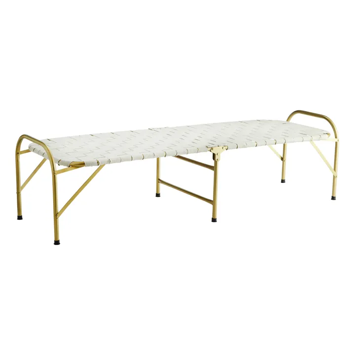 Madam Stoltz Banquette pliable  | Off-White