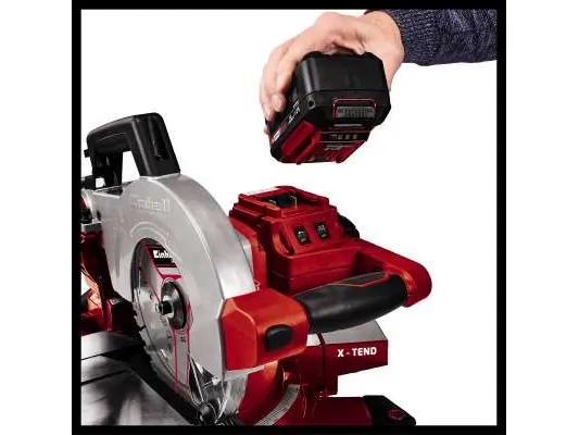 Einhell Einhell TE-MS 18/210 akku kap-/geringssav Ø210 mm 18V u/batteri og lader - SOLO