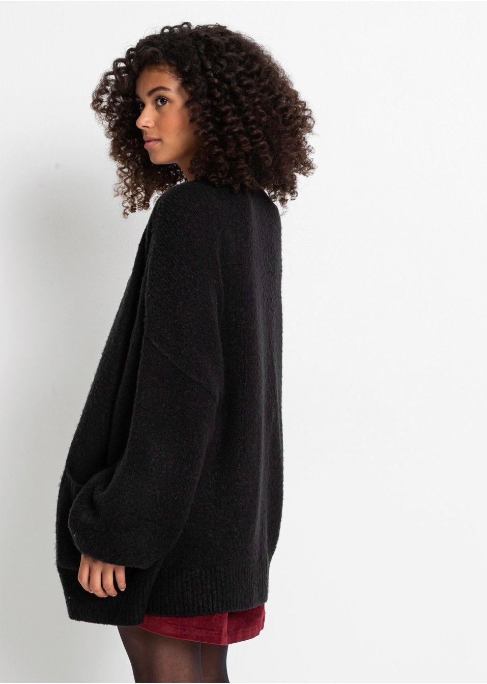 Gilet en maille oversize