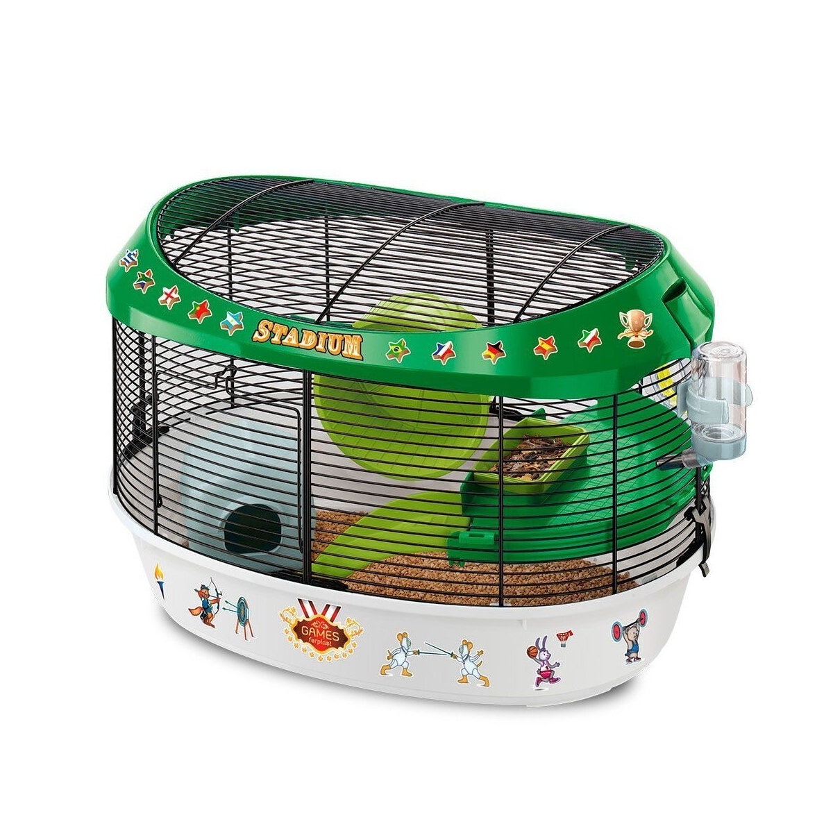 Cage Stadium 49,5x34x33cm hamster