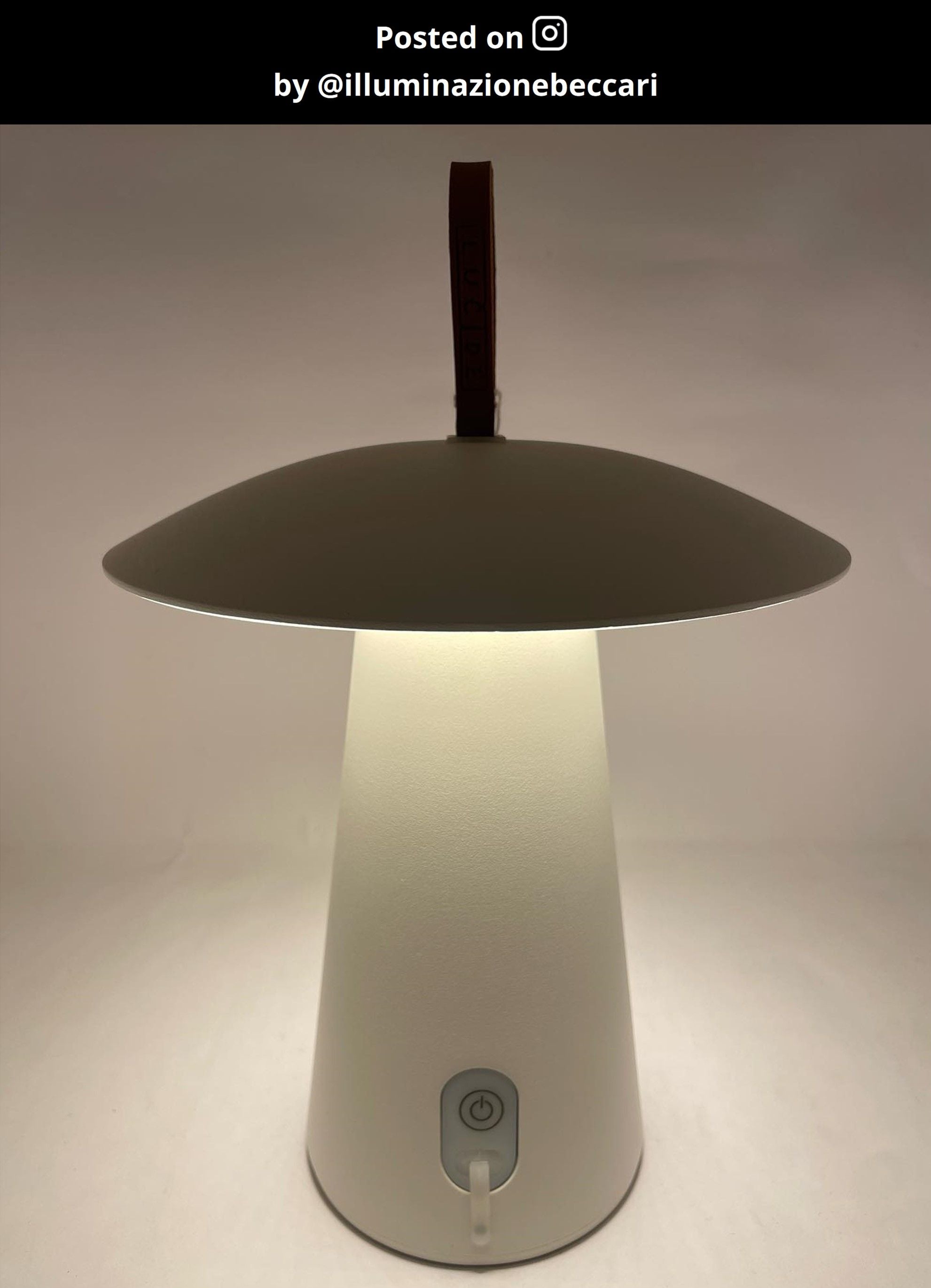 La Donna tafellamp LED oplaadbaar buiten IP54 wit