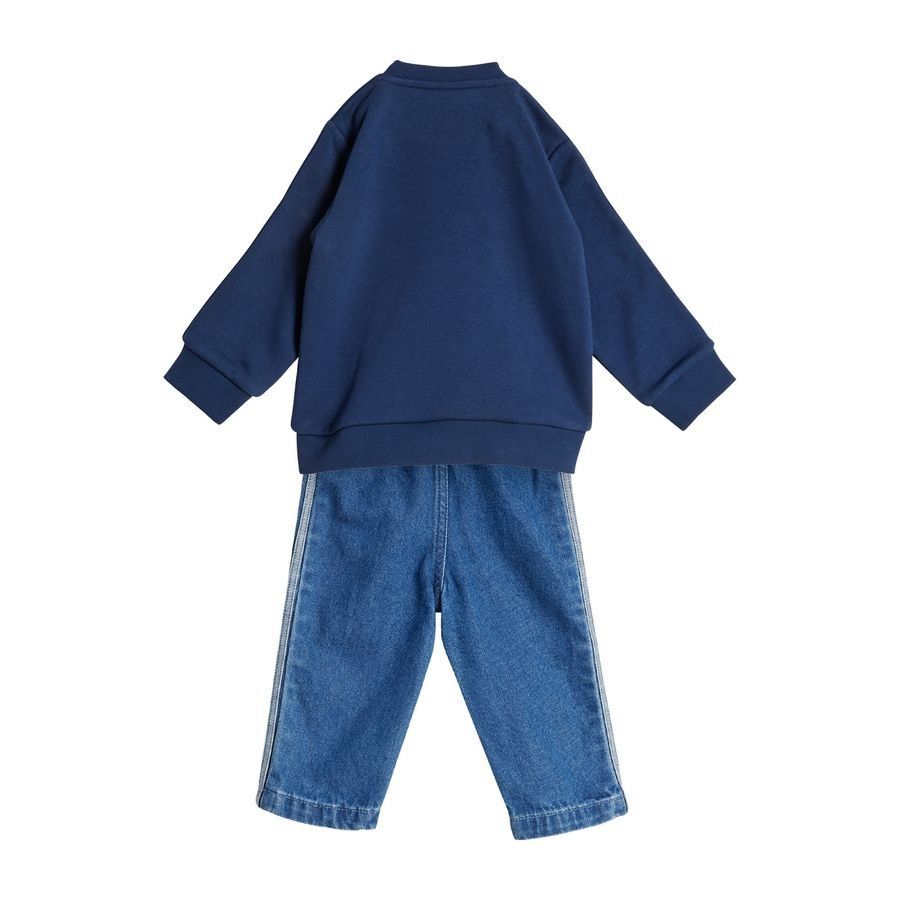 Adidas Original Ensemble haut ras-du-cou Denim Enfants