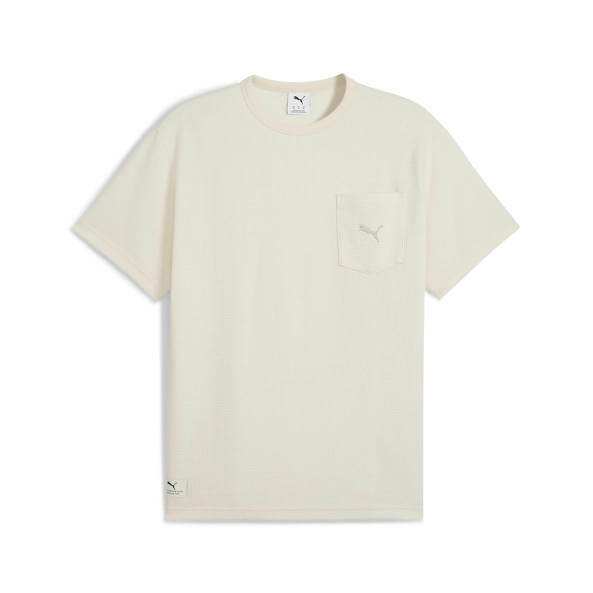 Camiseta PUMA com gola redonda e mangas curtas