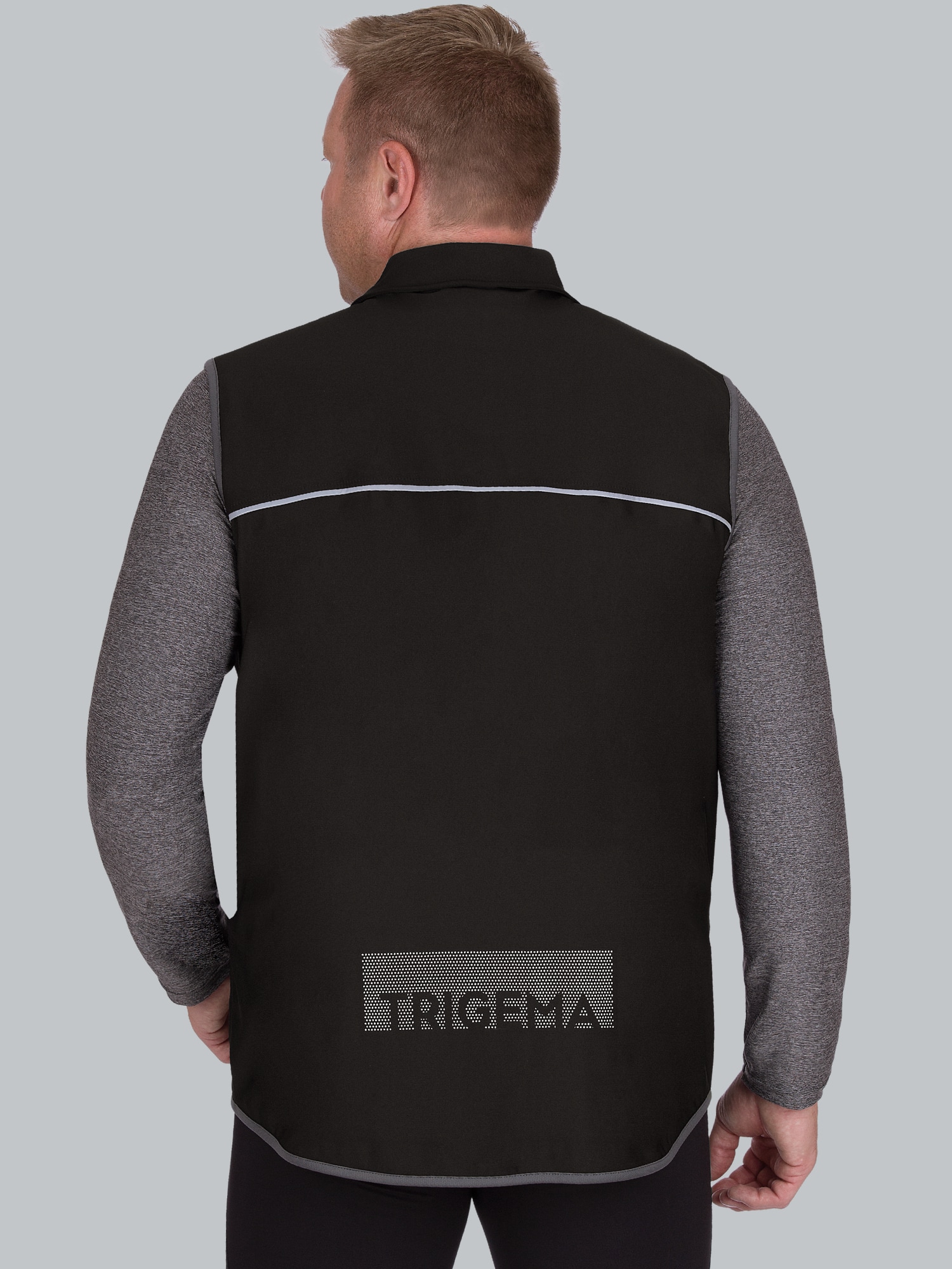 Atmungsaktive Sport-Weste Schwarz