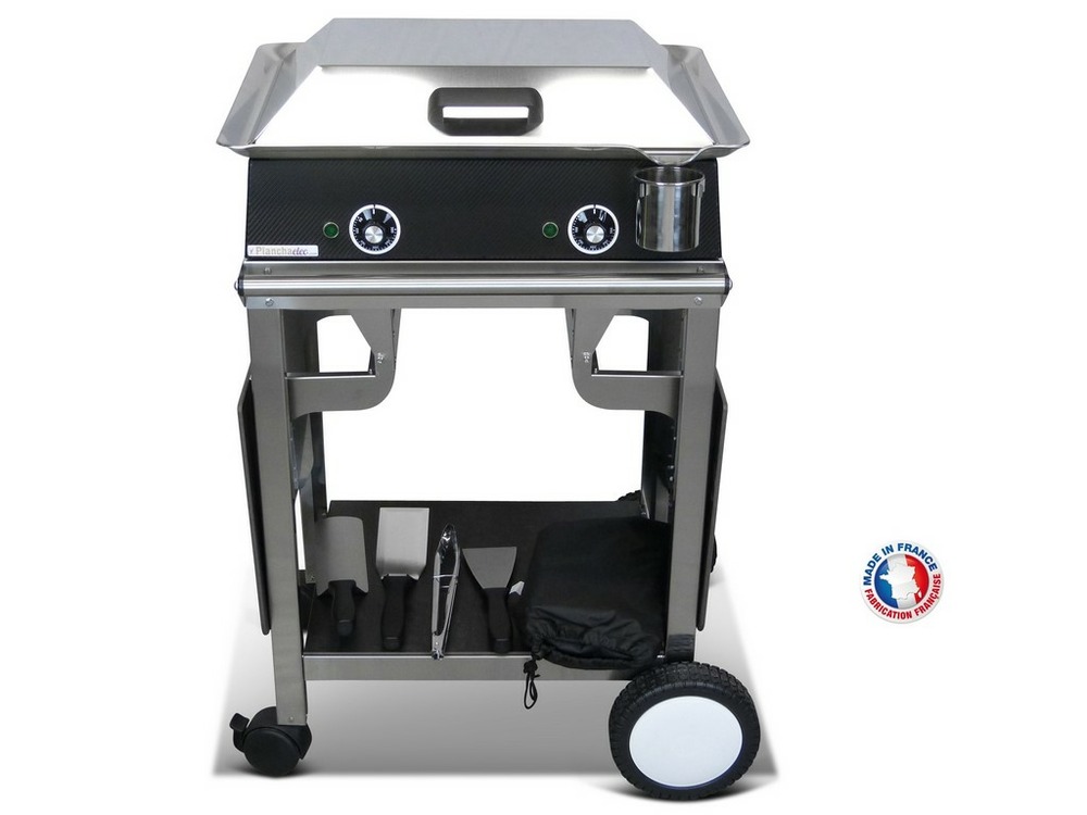 Pack plancha électrique planchaelec classic 600 carbon - chariot rivoli
