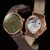 Sternglas Naos Automatik Bronze 38mm Leder S02-NA35-VI17