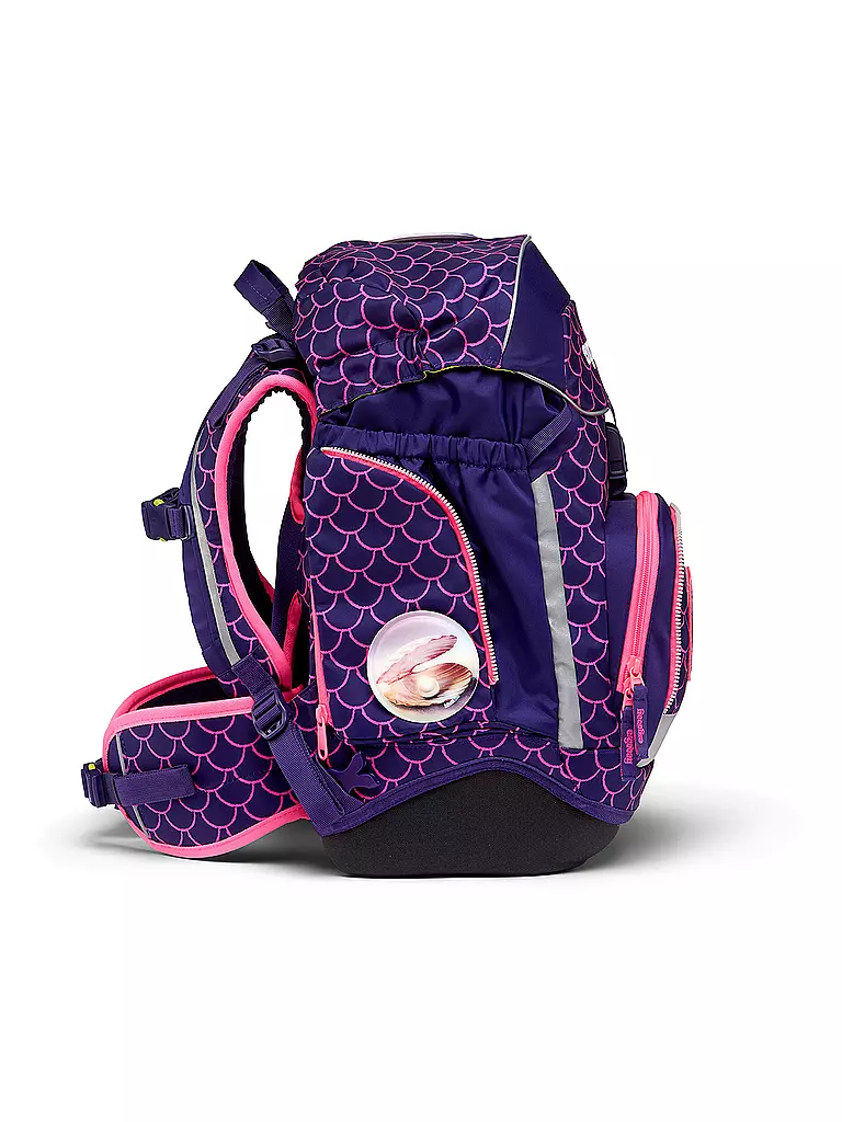 ERGOBAG Schultaschen Set 6tlg PACK Lumi - PerlentauchBär  lila