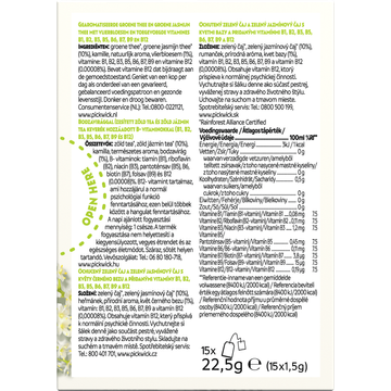 Pickwick Green Super Blends Positivity Green Tea, Elderflower, Jasmine 15 x 1,5 g