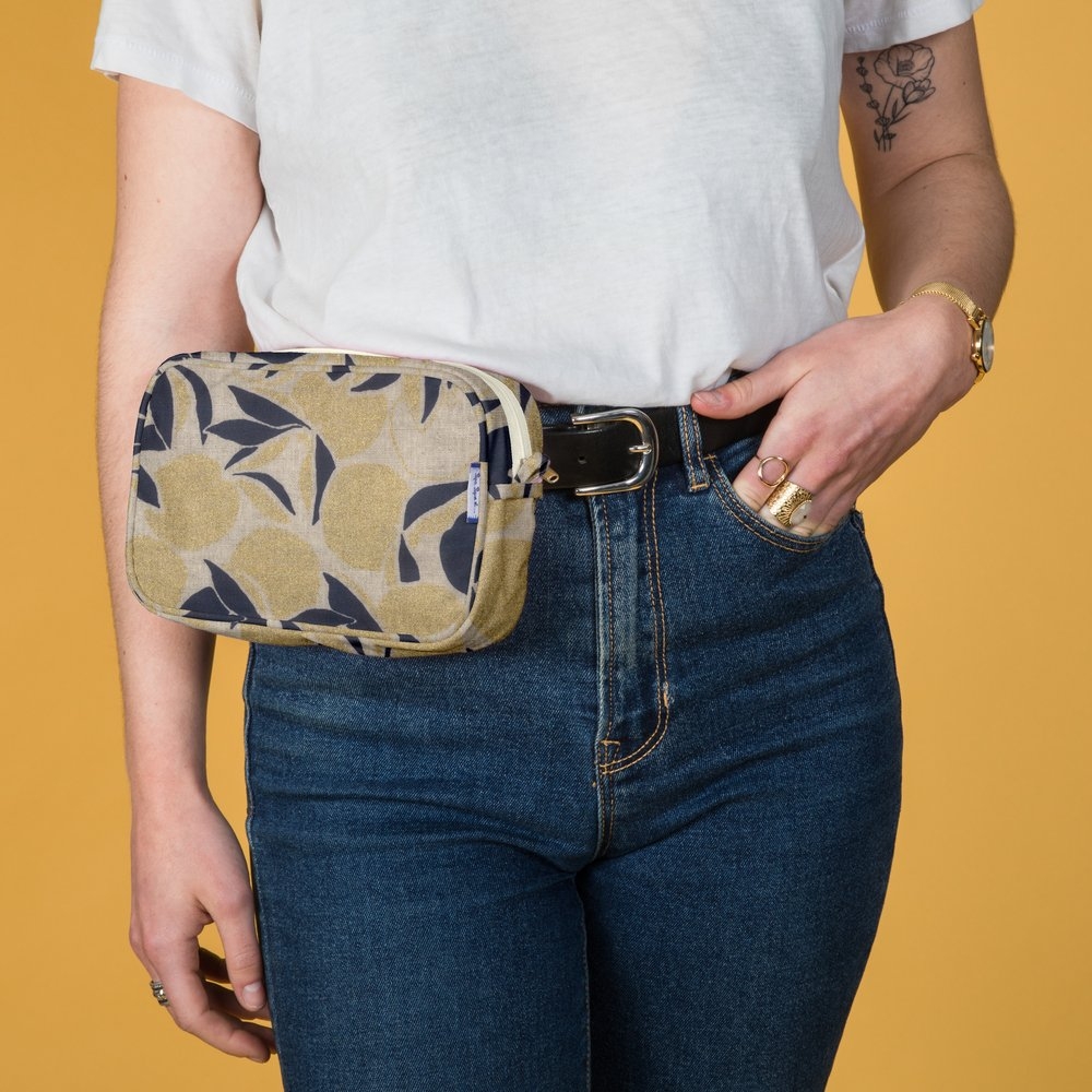 Pochette Banane Citrons Dorés