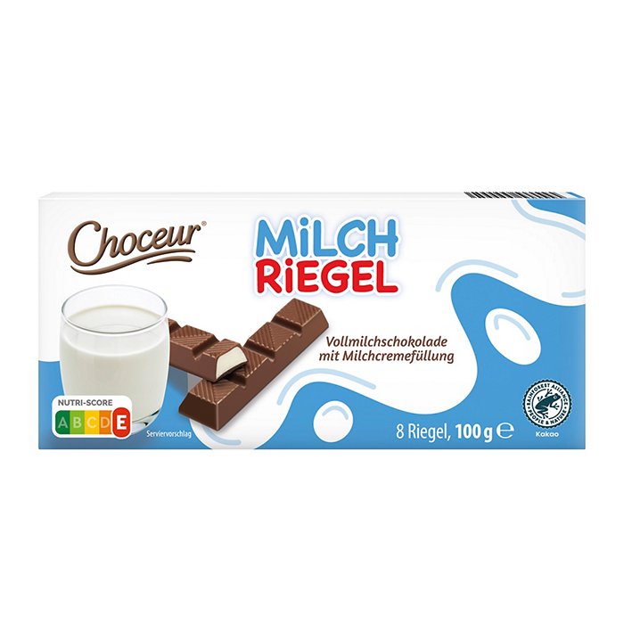 CHOCEUR Milchriegel 100 g