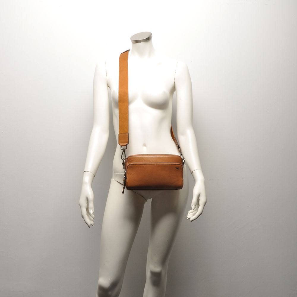 Berba Icons Crossbody Tas M Cognac