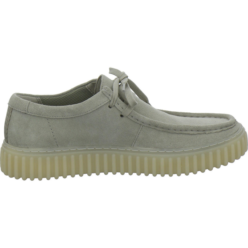 Clarks Sneaker Herren Torhill Hellgrau
