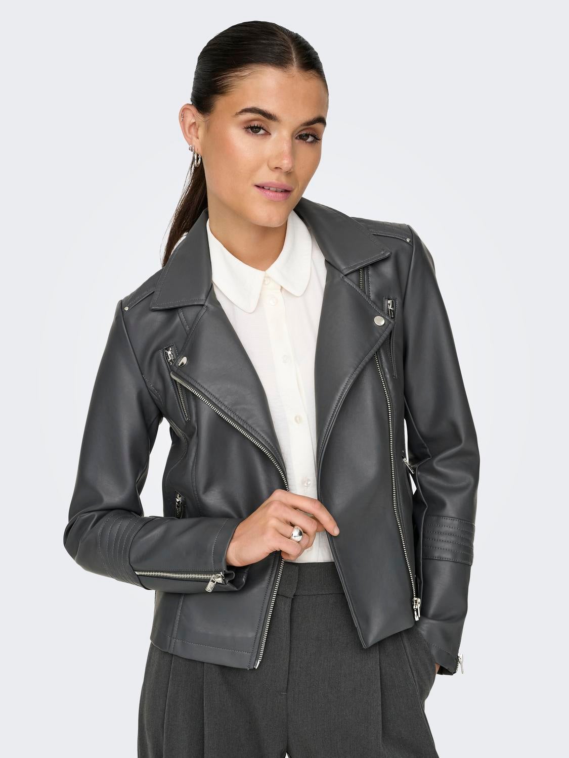 ONLGEMMA Kunstlederjacke Magnet