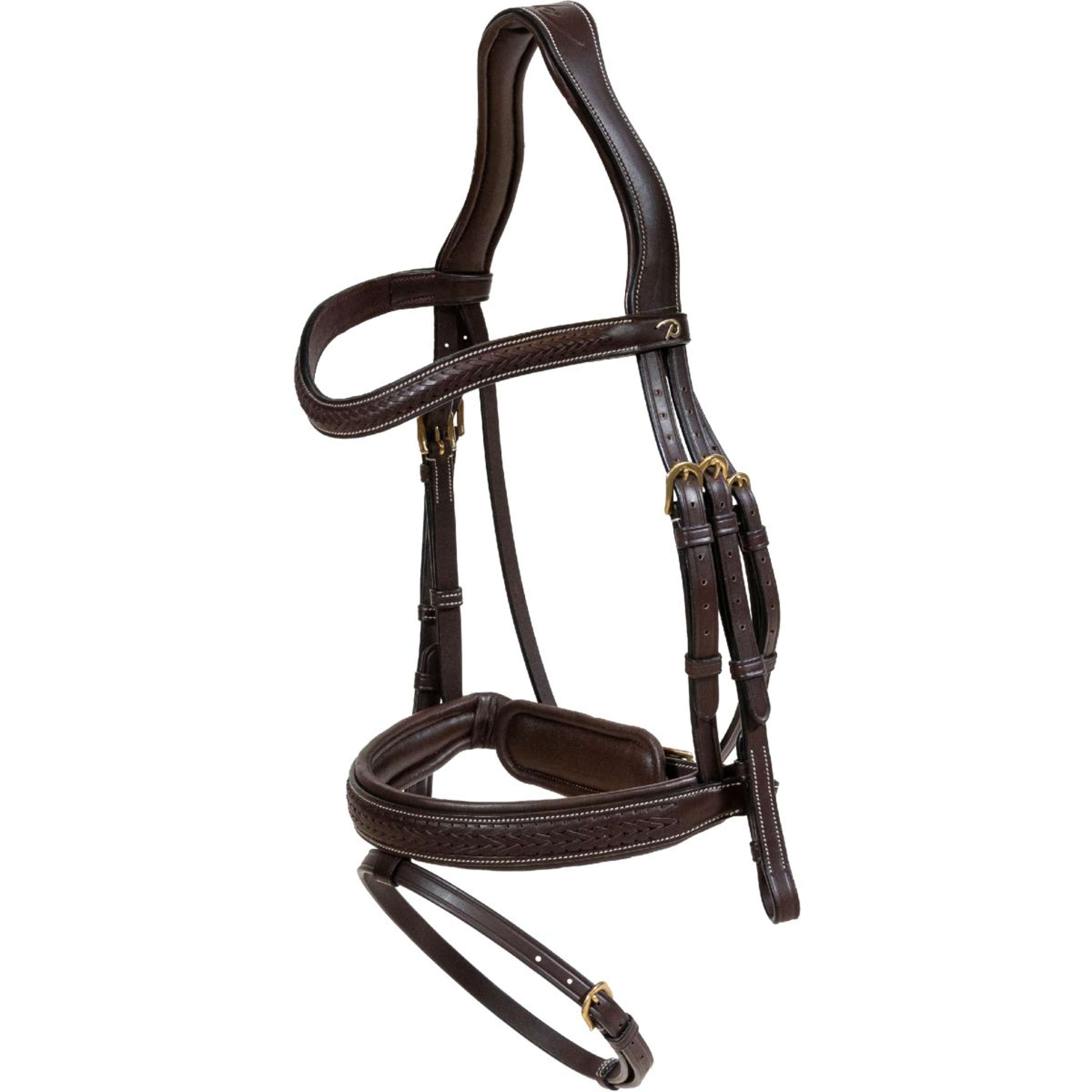 Dyon Hoofdstel Pull-Back Gewoven Bruin