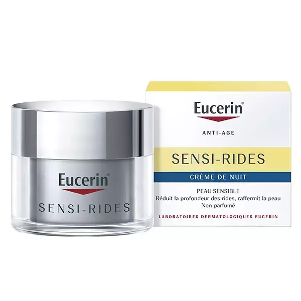Creme Noturno Antirrugas Eucerin Sensi-Wrinkle 50ml