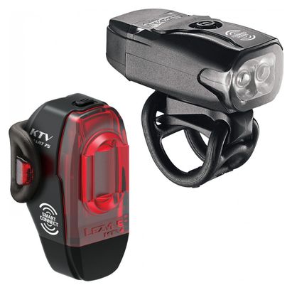 Éclairage Avant / Arrière Lezyne KTV Pro Smart Pair Noir