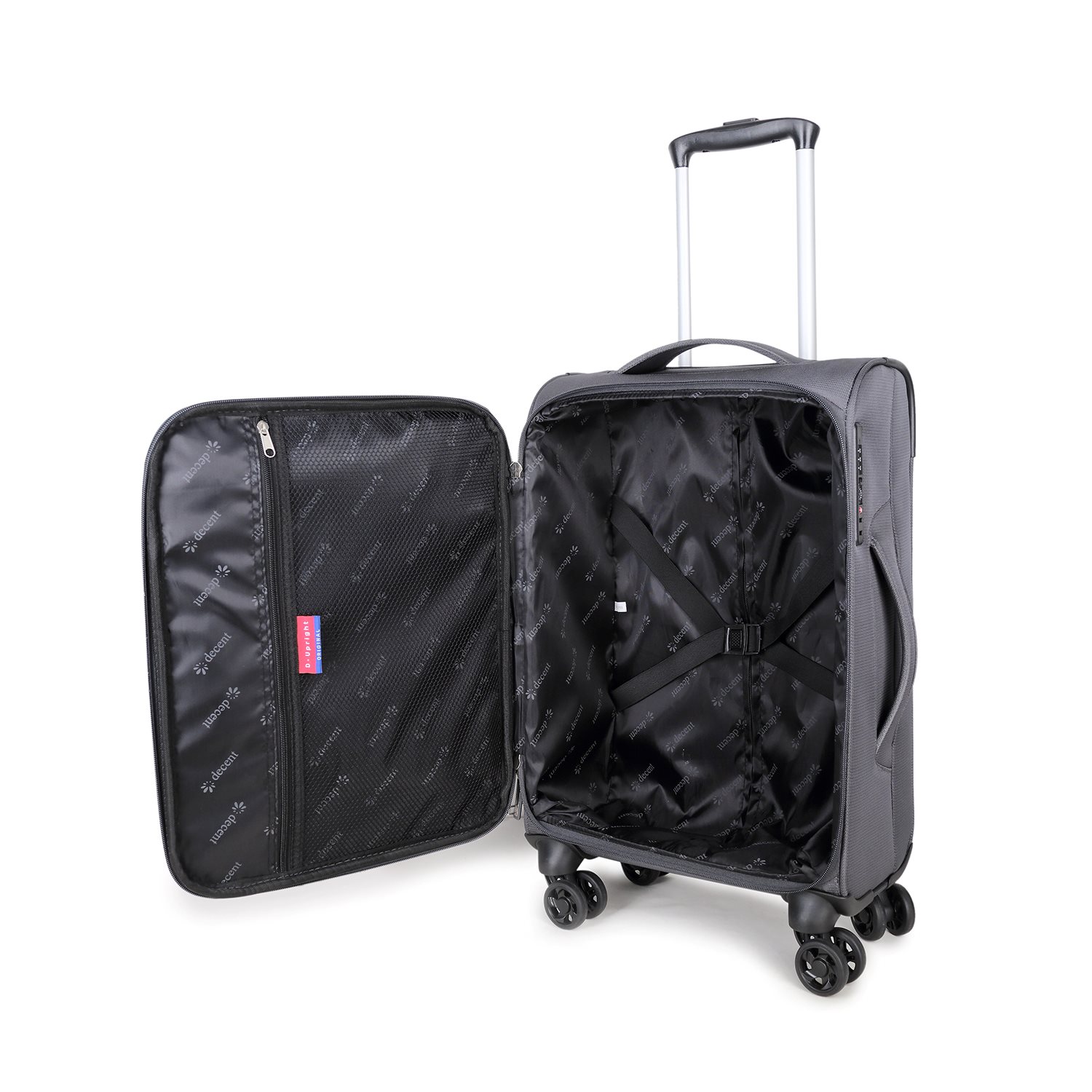 Decent D-Upright Trolley 55 grey